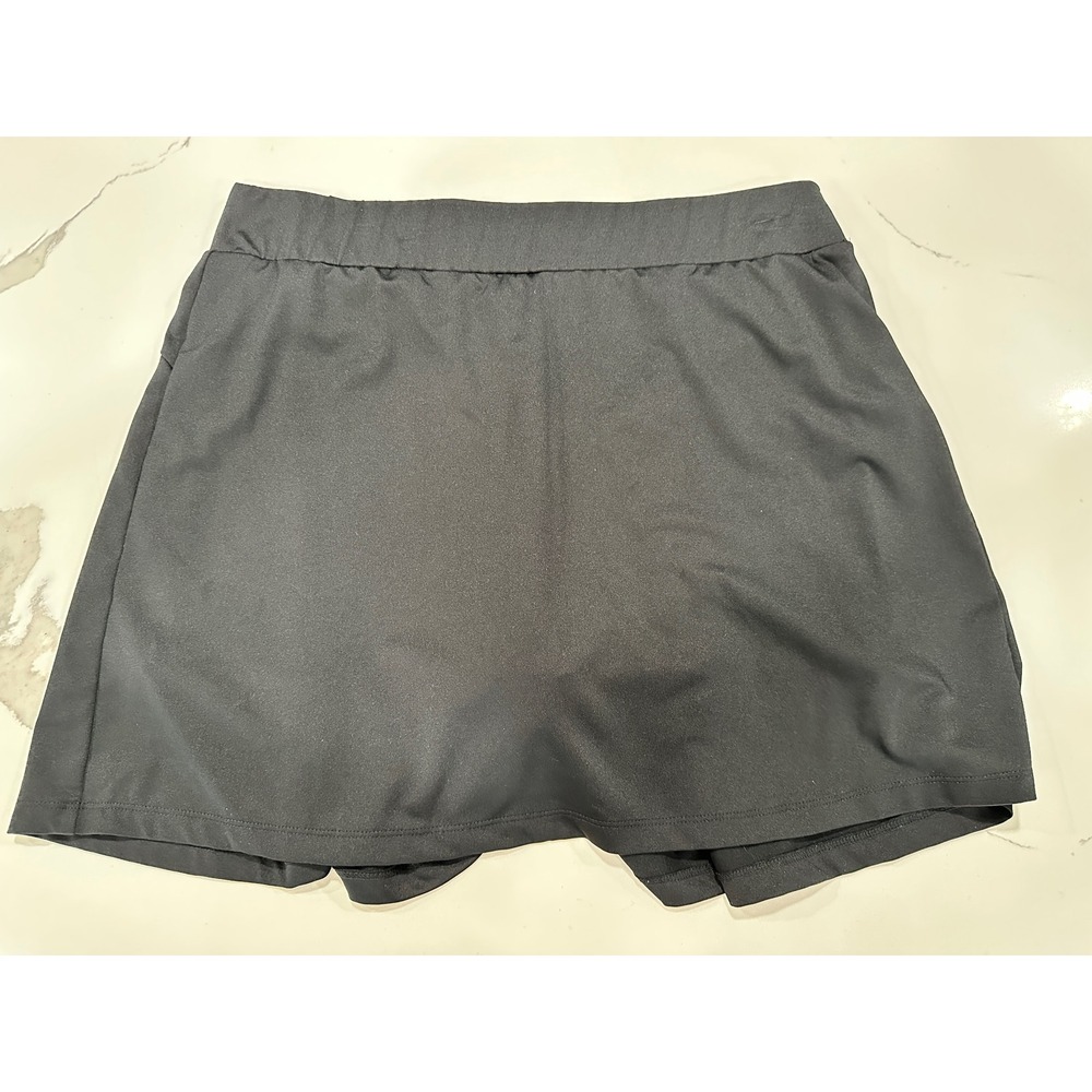 J.Crew‎ Womens Active Skort Black Pleated Back Tennis Golf Skirt Size M